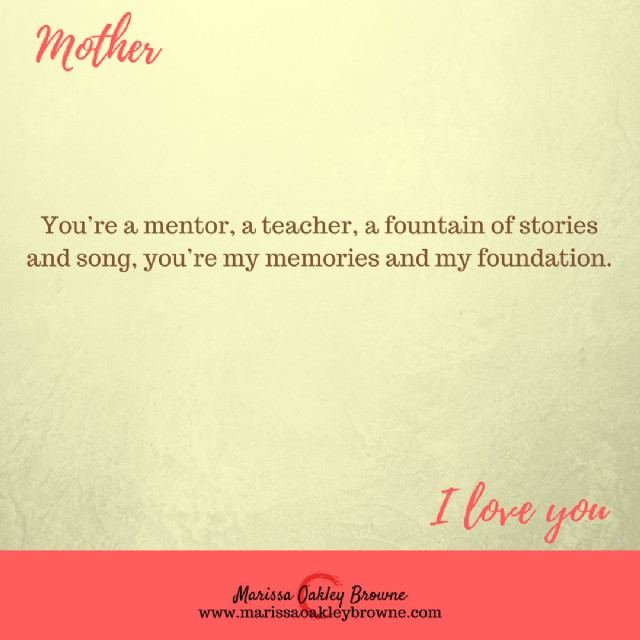 Mother I Love You - Excerpt