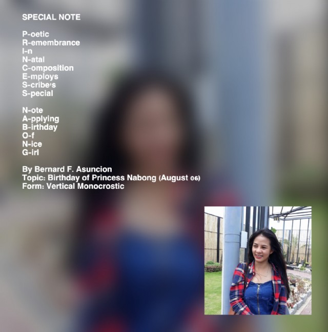 Special Note