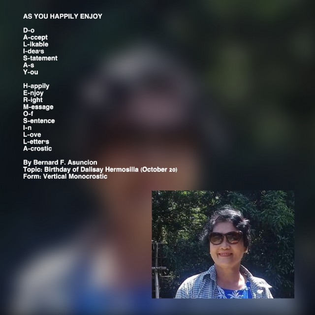 As You Happily Enjoy