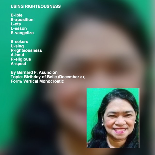 Using Righteousness