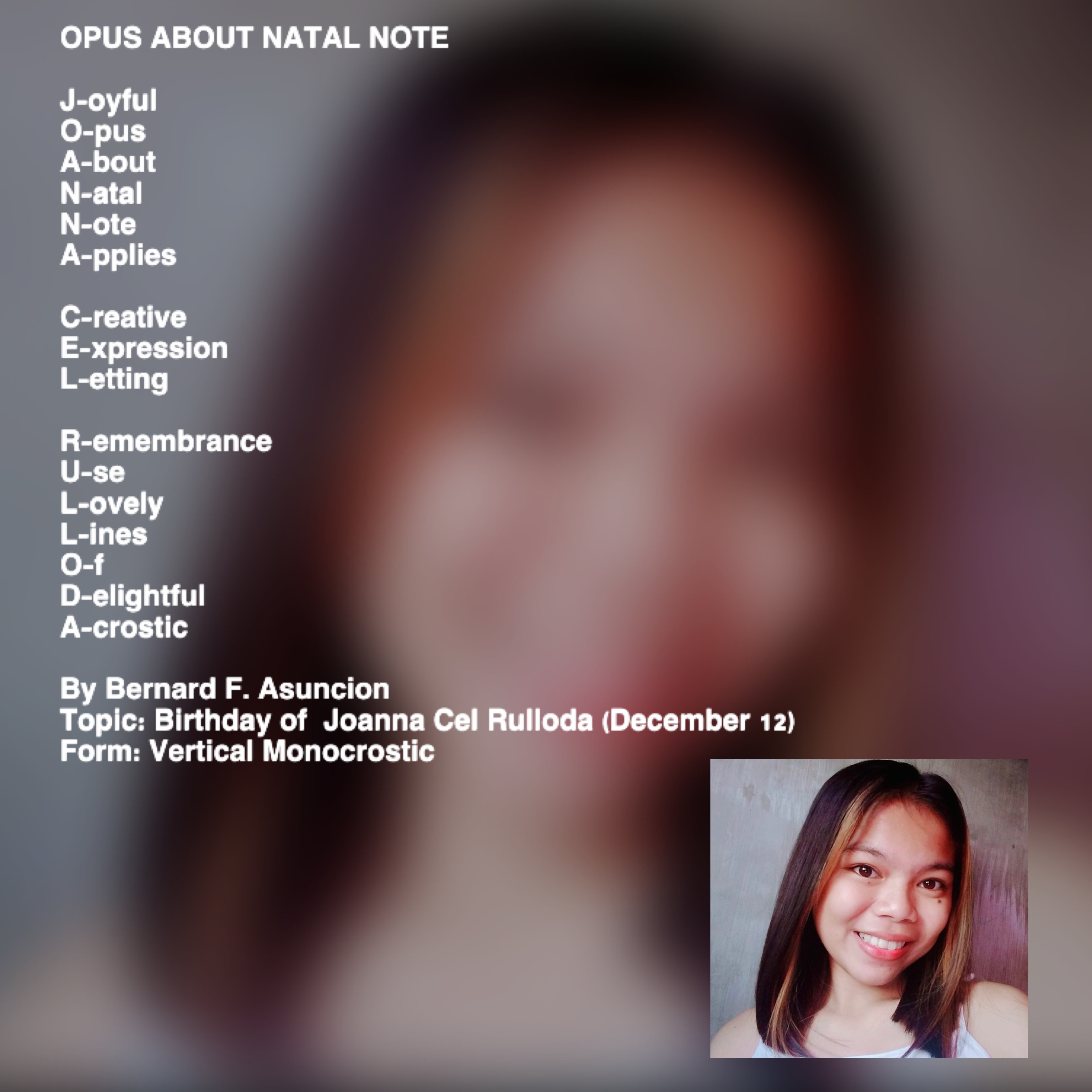 Opus About Natal Note