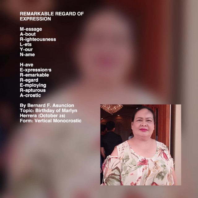 Remarkable Regard Of Expression