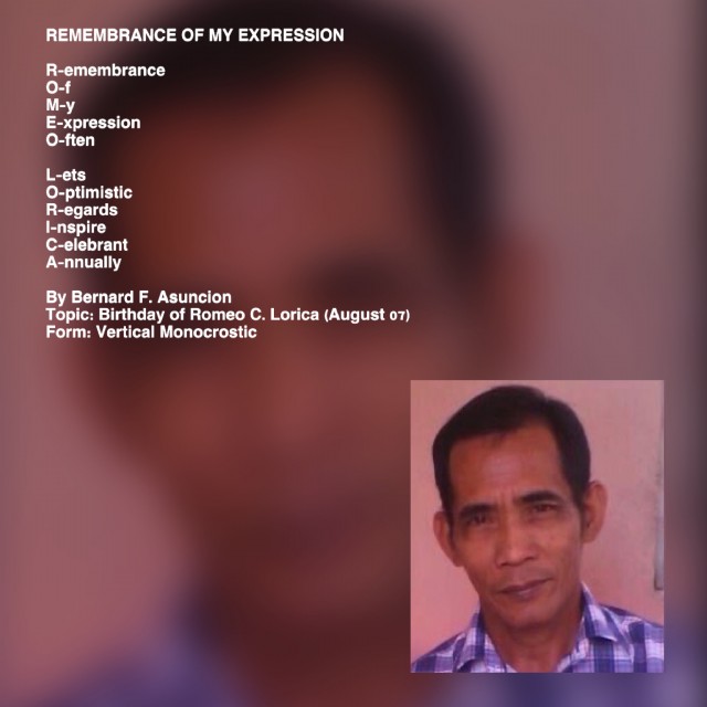 Remembrance Of My Expression