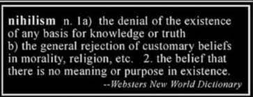 A Trite Nihilistic Occasion