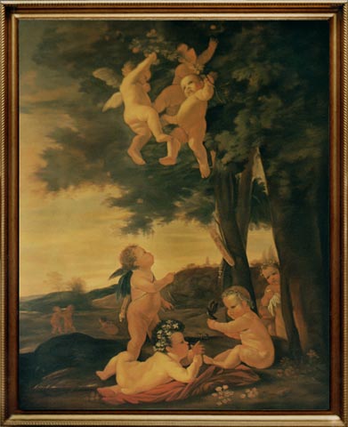Cupids And Geniuses Of Poussin