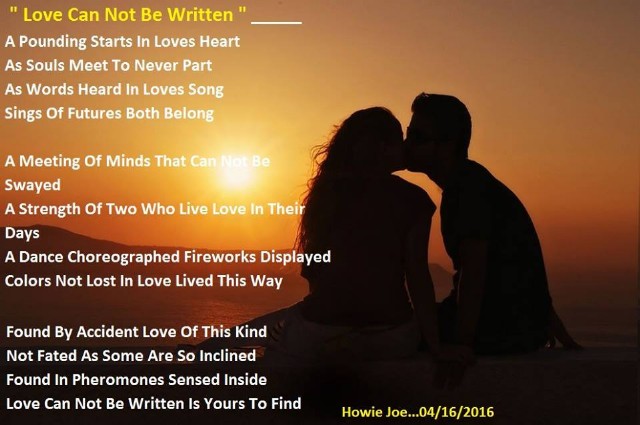 ' Love Can Not Be Written '