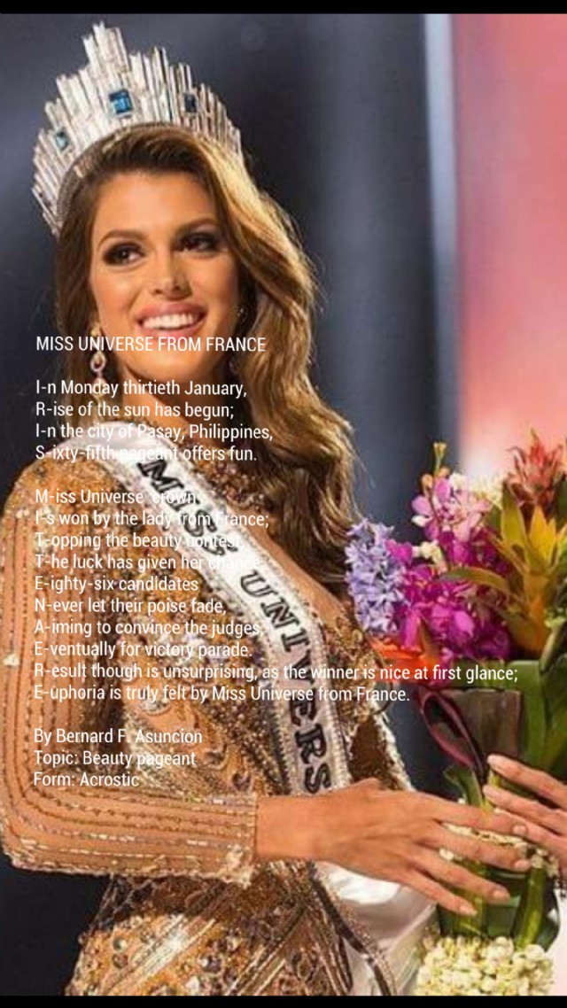 Miss Universe From France