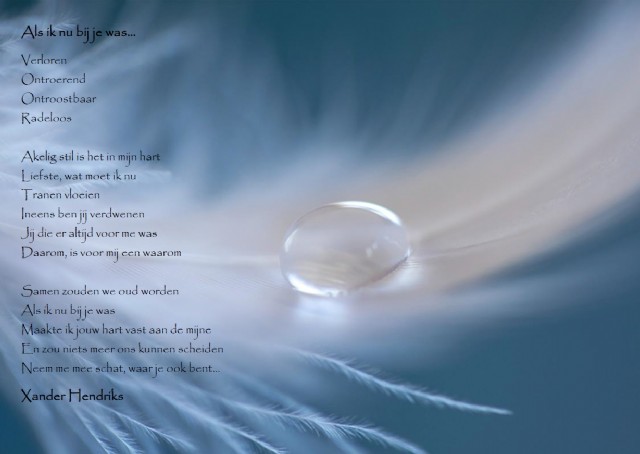 Als Ik Nu Bij Je Was...