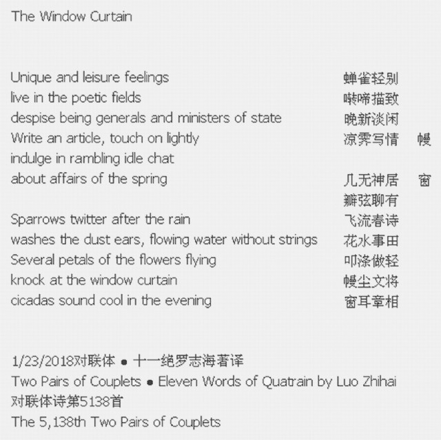 The Window Curtain