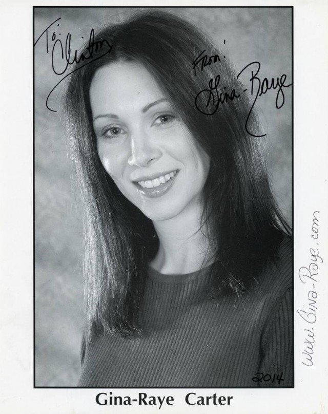 Autograph Muse Abc Name Gina Raye Carter