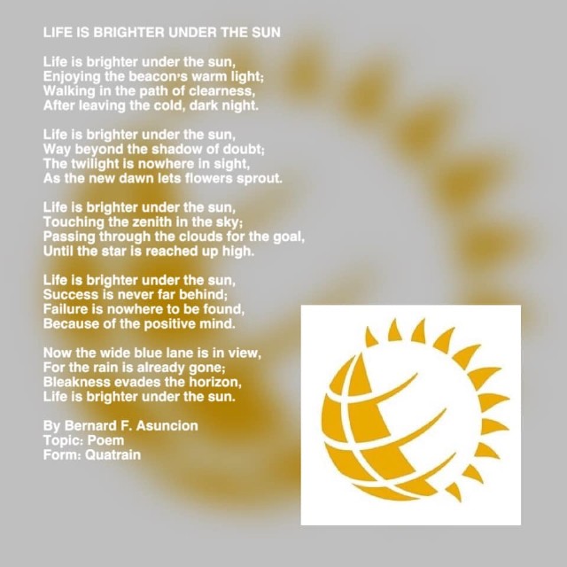 Life Is Brighter Under The Sun