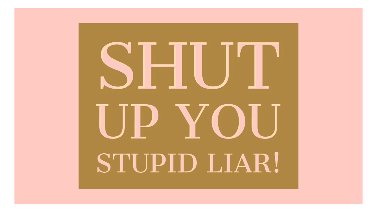 Stupid Liar