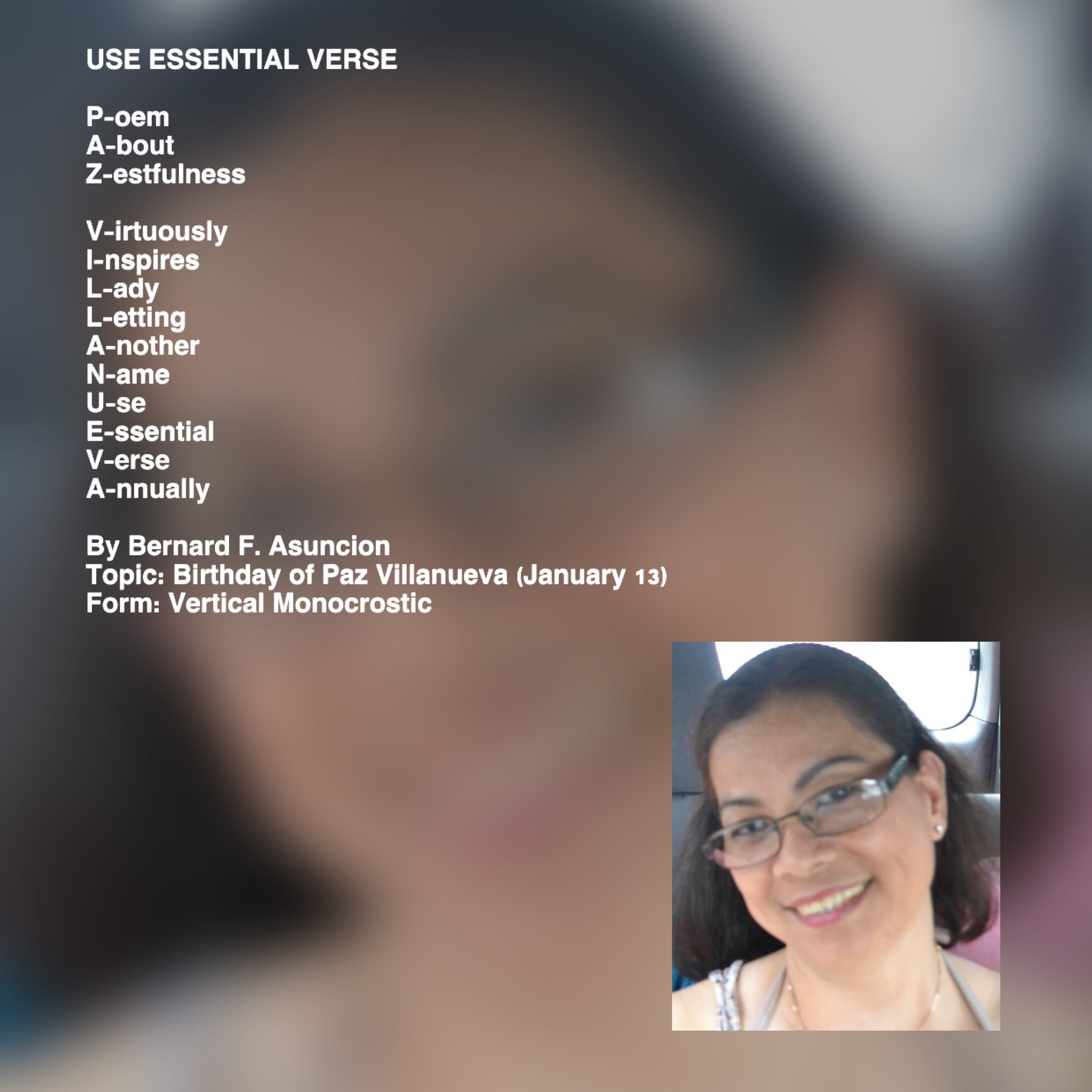 Use Essential Verse
