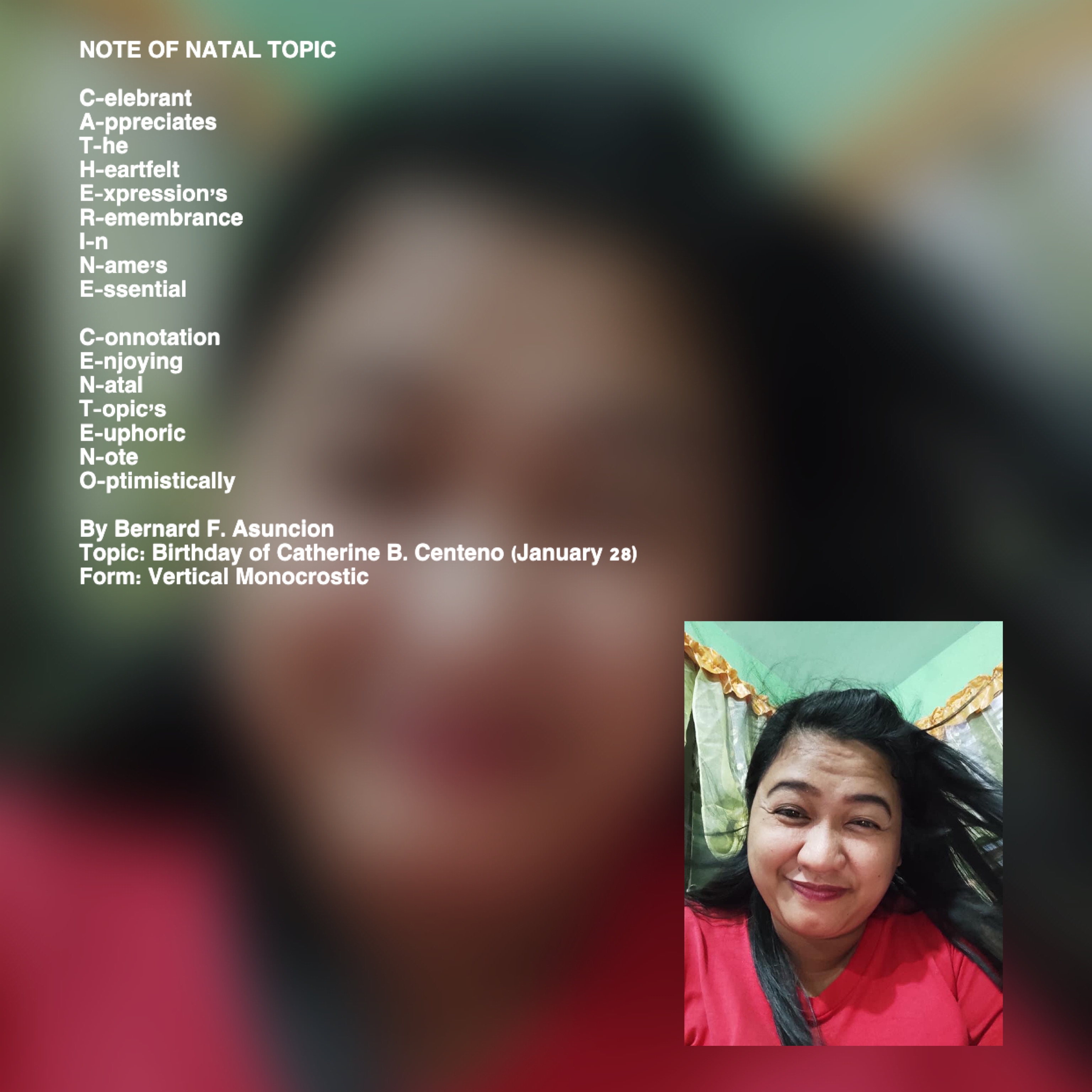 Note Of Natal Topic