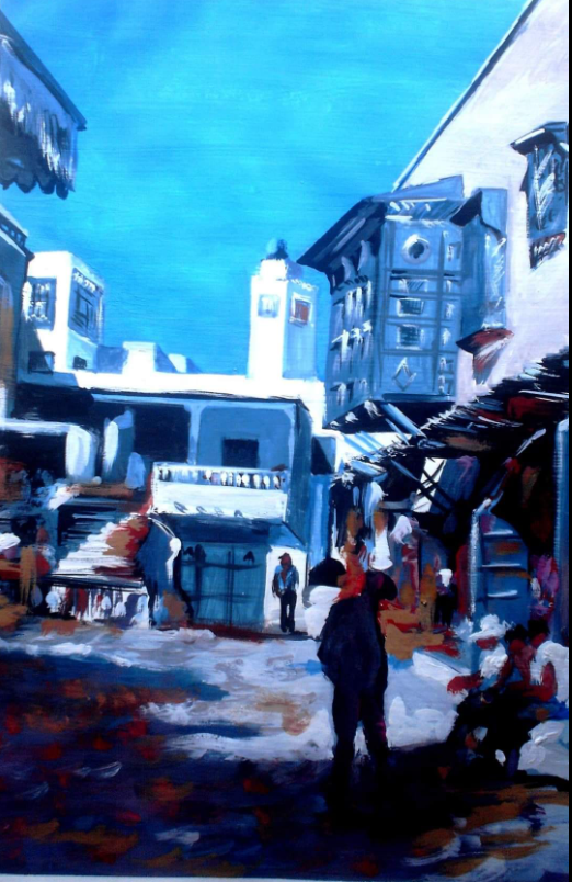 The Blueness Of Mediterranean Doors