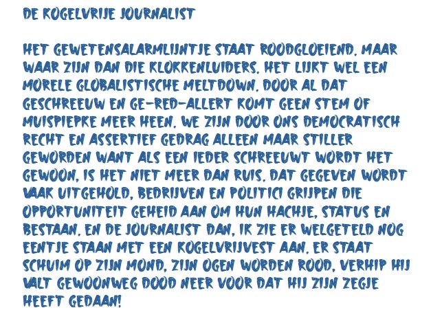 De Kogelvrije Journalist