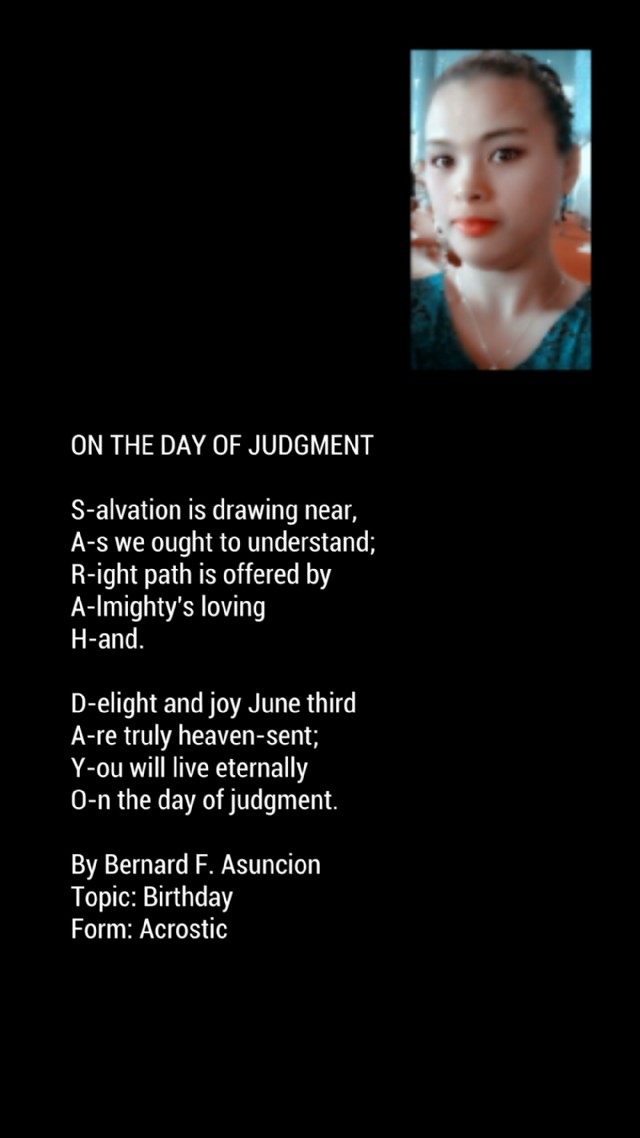 On The Day Of Judgment