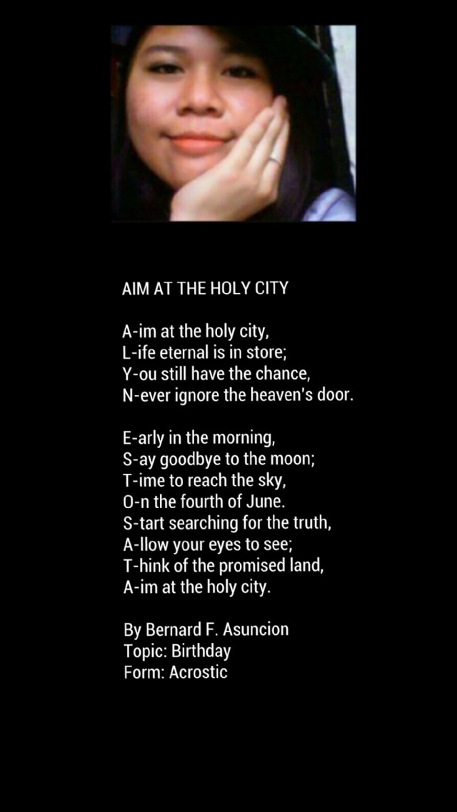 Aim At The Holy City