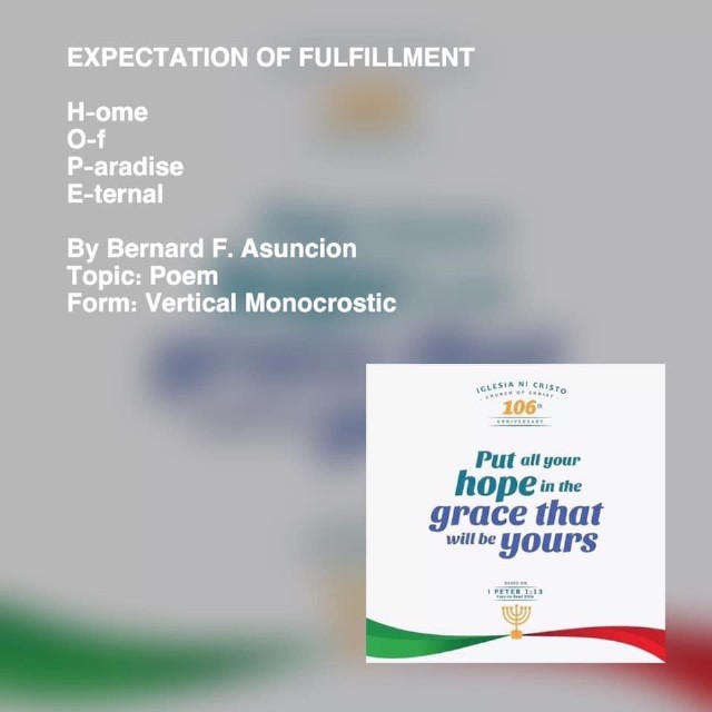 Expectation Of Fulfillment