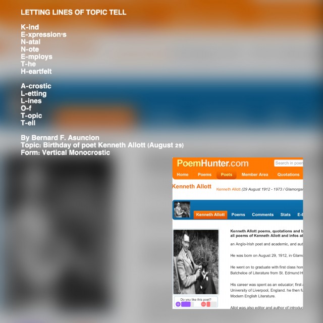 Letting Lines Of Topic Tell