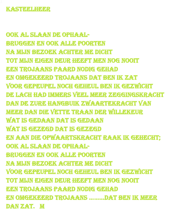 Kasteelheer