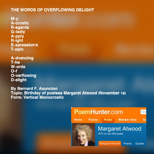 The Words Of Overflowing Delight