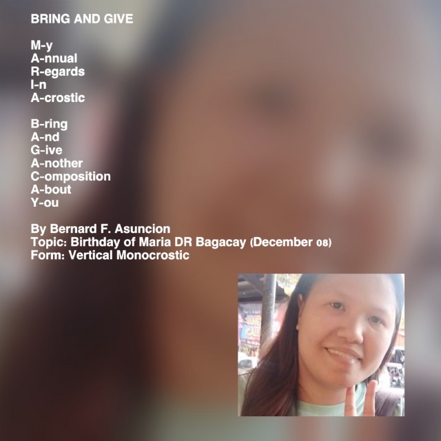 Bring And Give