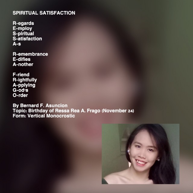 Spiritual Satisfaction
