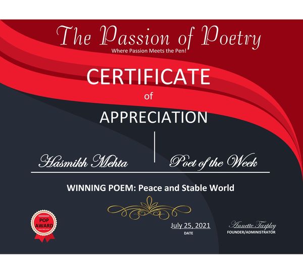 Passion Of Poetry