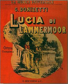 From: 'lucia Di Lammermoor' By. G. Donizetti