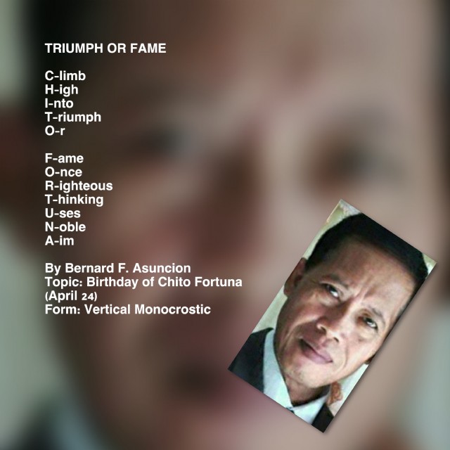 Triumph Or Fame