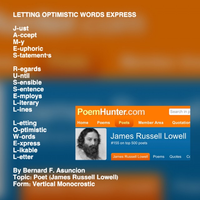 Letting Optimistic Words Express