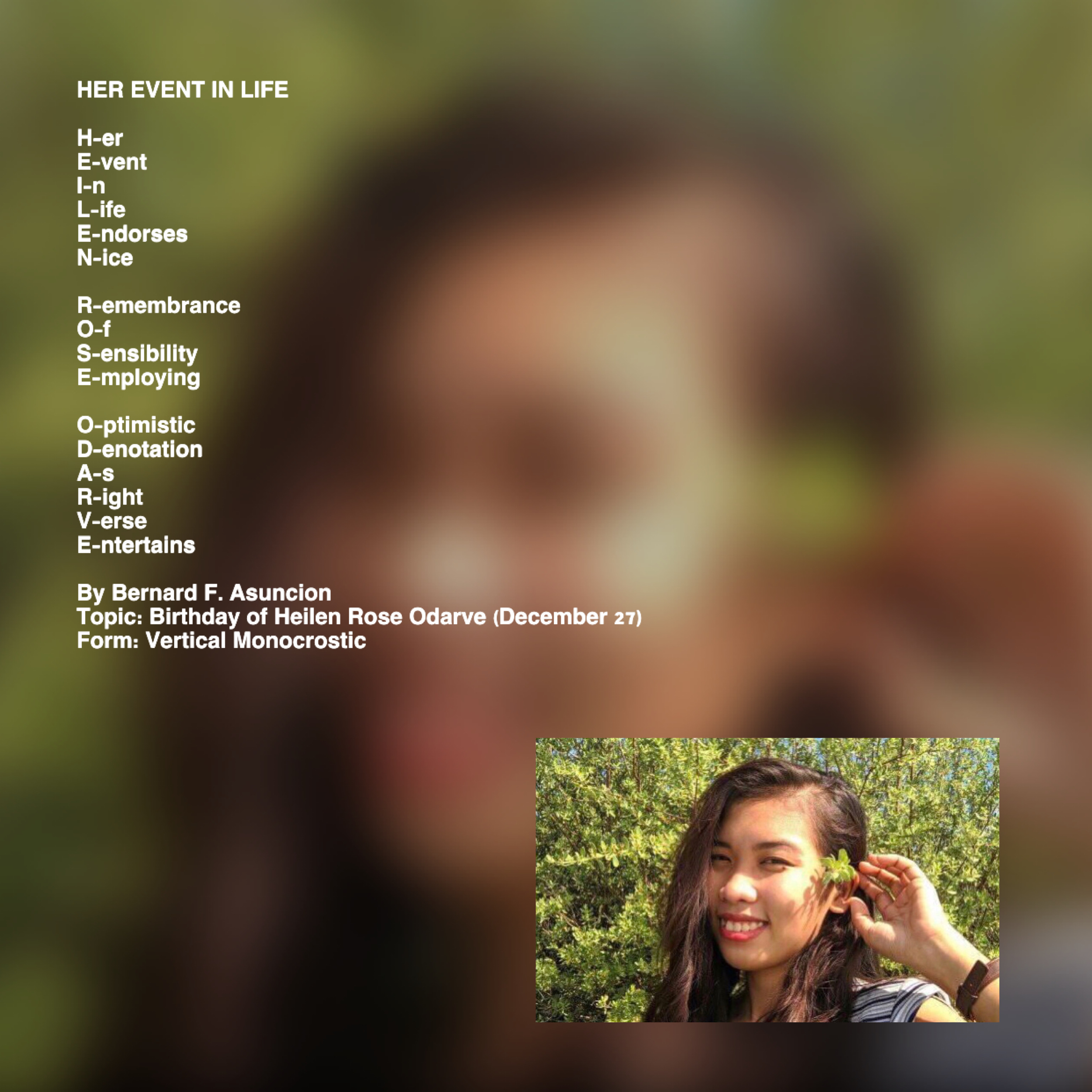 Her Event In Life