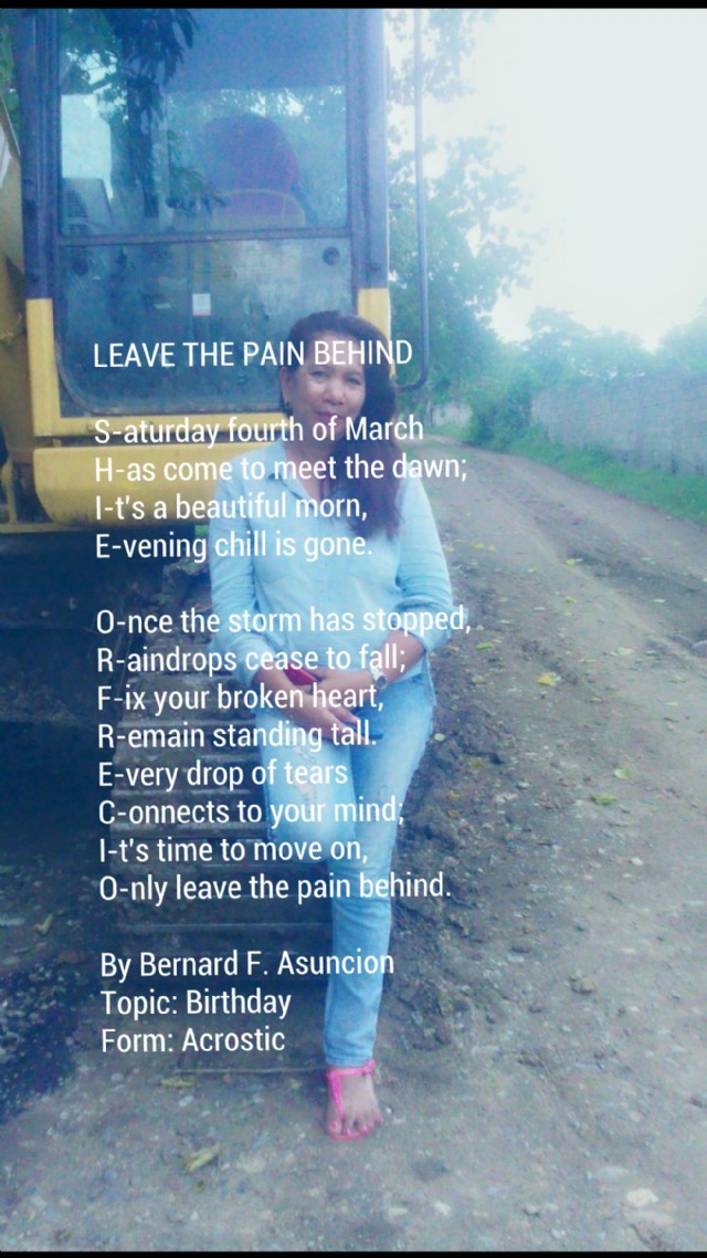 Leave The Pain Behind