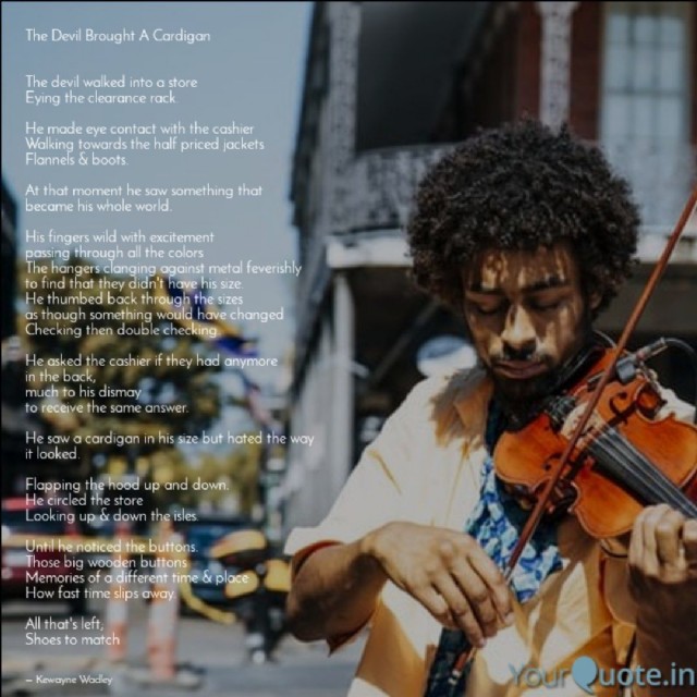 The Devil Brought A Cardigan