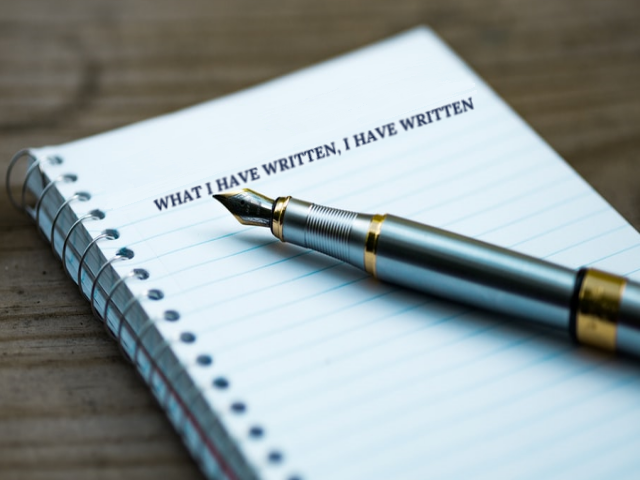 What I Have Written, I Have Written