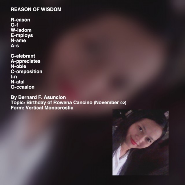 Reason Of Wisdom