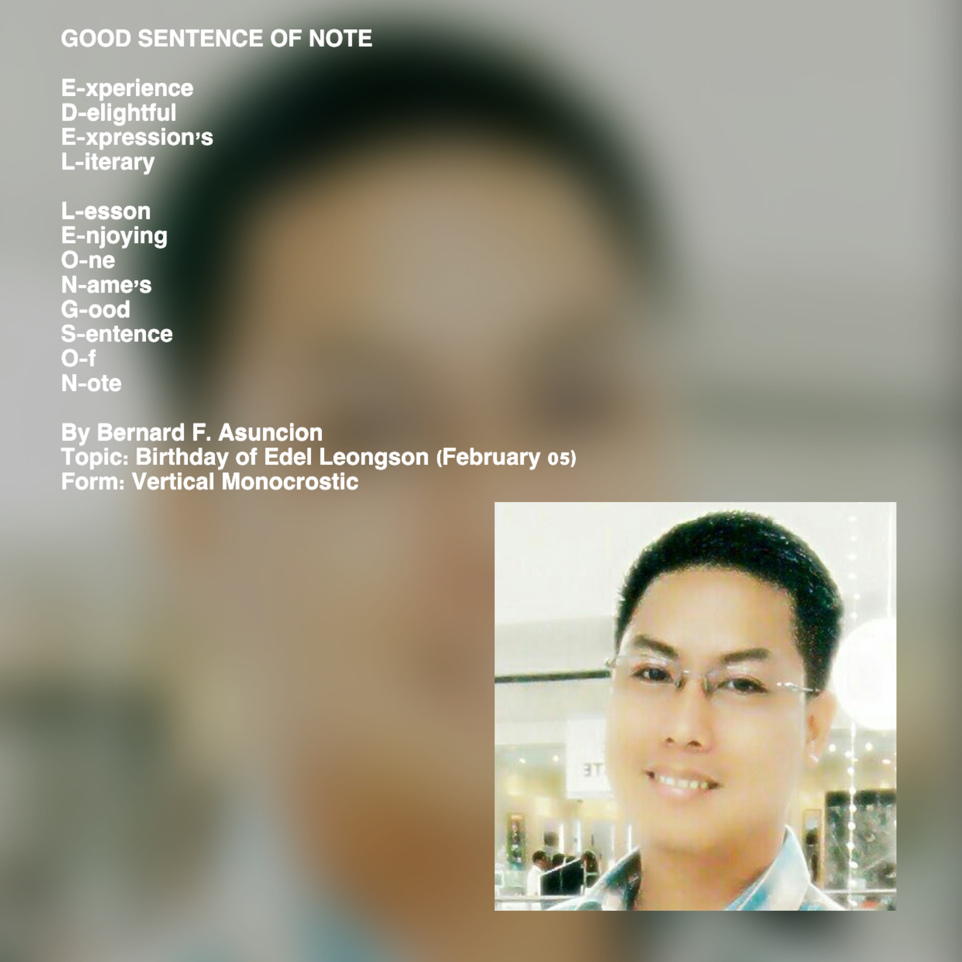 Good Sentence Of Note