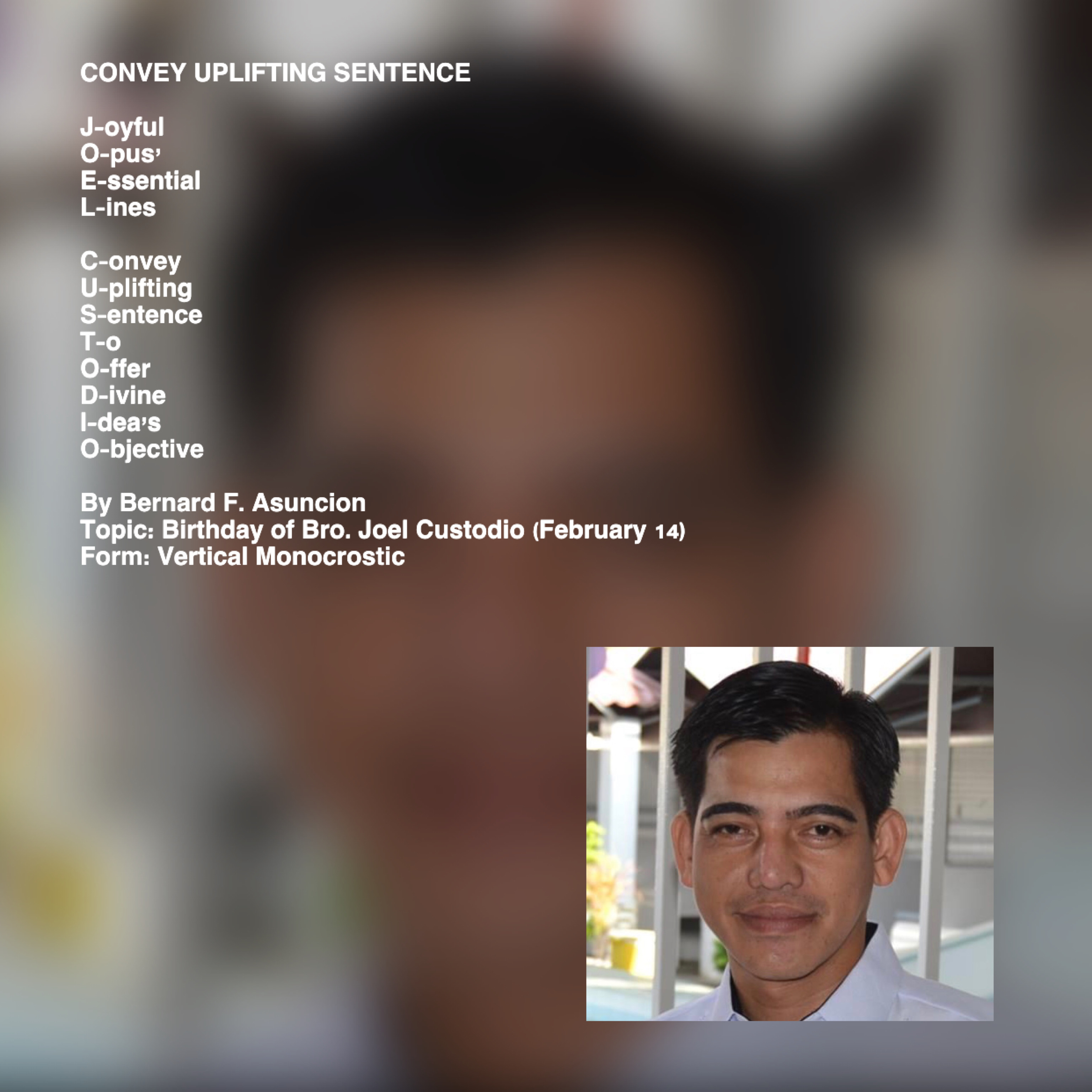 Convey Uplifting Sentence