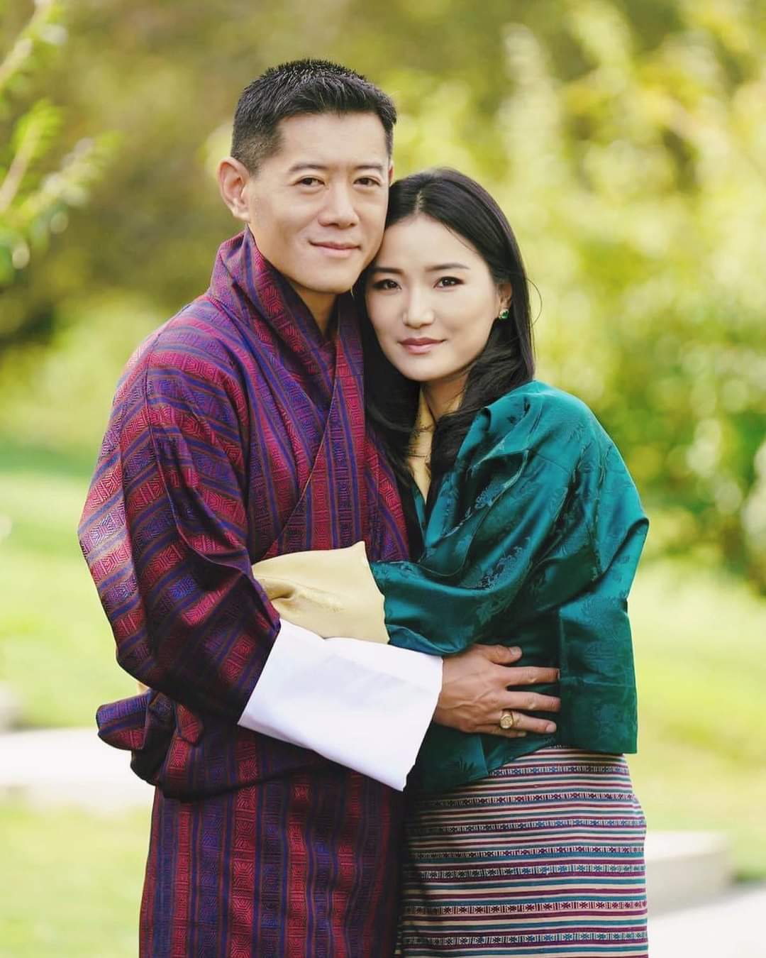 The Eyes Of The Royal Couple Of Bhutan