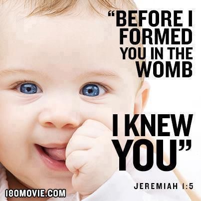 I Formed You In The Womb.