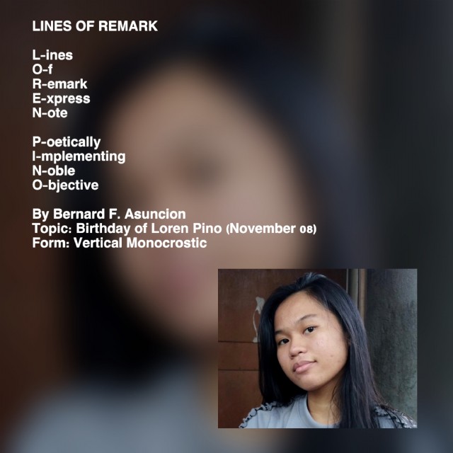 Lines Of Remark