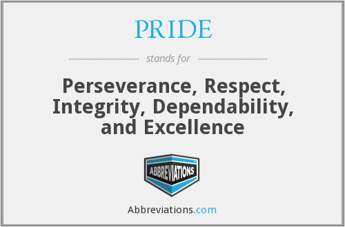 Preserve Pride & Integrity