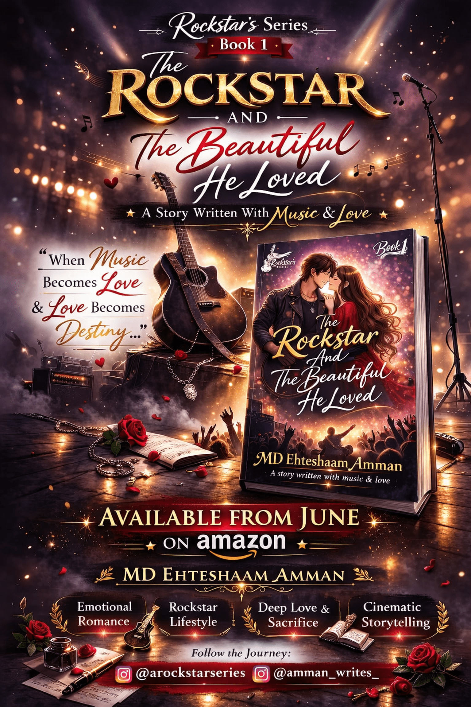 The Rockstar And The Beautiful He Loved 2026 Big Release Big Launch ❤️❤️