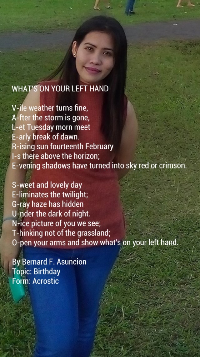 What's On Your Left Hand