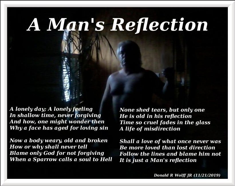A Man's Reflection