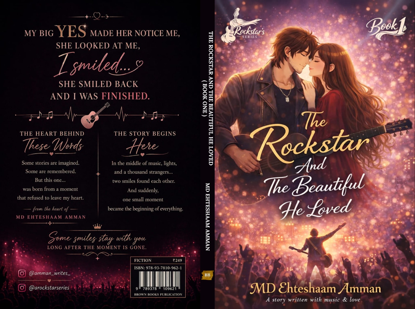 The Rockstar And The Beautiful He Loved Available Now At Amazon By Md Ehteshaam Amman