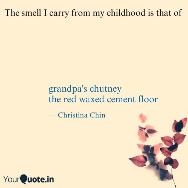 Haiku Childhood Smell