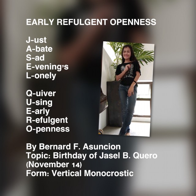 Early Refulgent Openness
