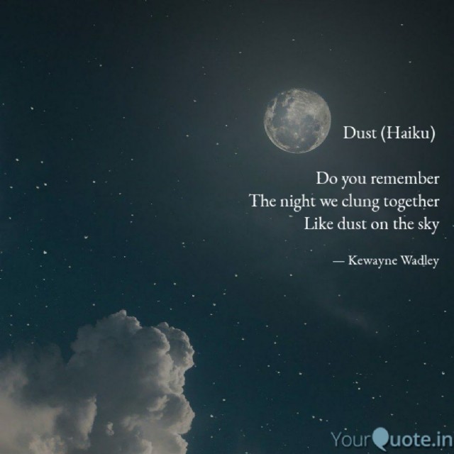 Dust (Haiku)